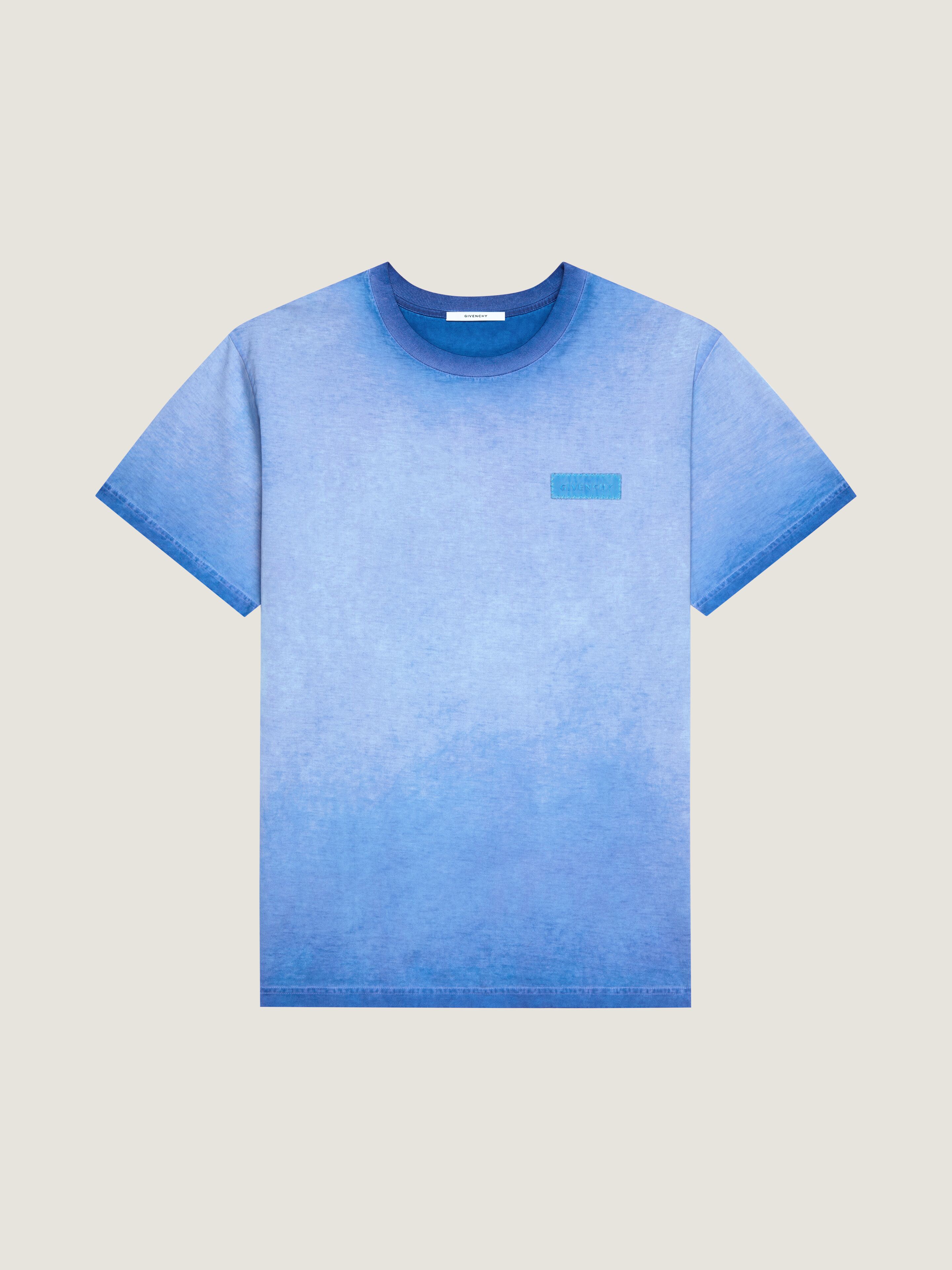 T-shirt in cotton with GIVENCHY patch